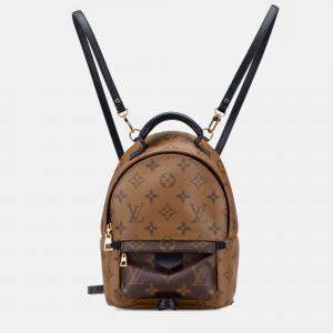 Pre Owned Louis Vuitton Monogram Reverse Mini Palm Springs
