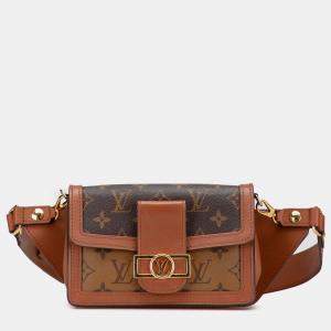 Pre Owned Louis Vuitton Monogram Reverse Dauphine Bumbag