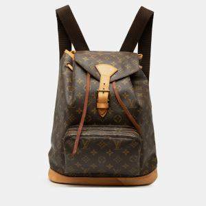 Pre Owned Louis Vuitton Monogram Montsouris GM