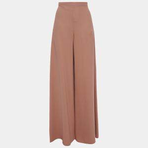M Missoni Pink Crepe Wide Leg Pants S (IT 40)