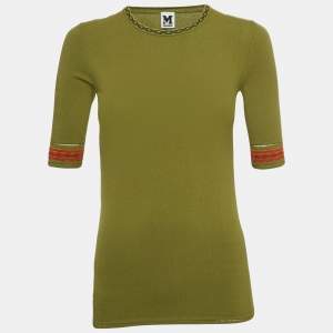 M Missoni Green Knit Top S