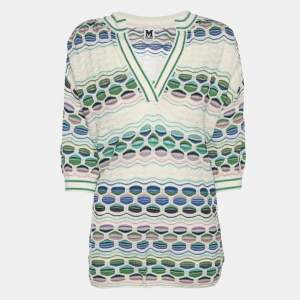Pre Owned M Missoni Multicolor Knit Tunic S