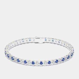 925 Sterling Silver Tennis Color & Lab Grown Diamond Bracelet