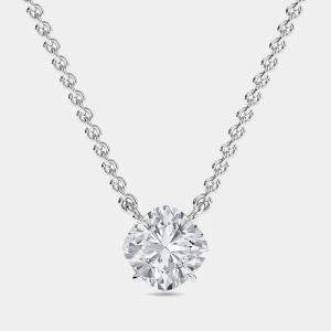 14K Solitaire Kite Lab Grown Diamonds Pendant (1/2 ctw)