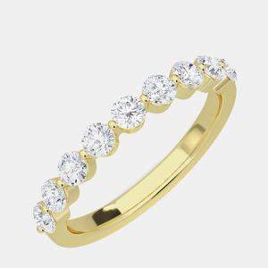 مملوكة مسبقًا 14K Round 9 Stones Band (3/4 ctw) US 7