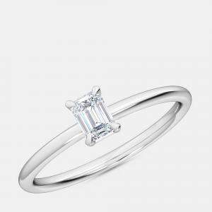 14K Emerald Petite Ring (1/4 ctw) US 7