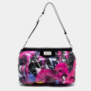 Maison Martin Margiela Multicolor Patent Vinyl Large Pillow Glam Slam Shoulder Bag