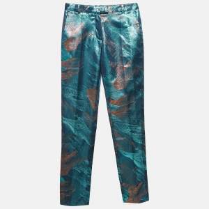 Maje Multicolor Lurex Trousers XS