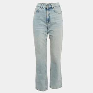 Maje Blue Denim Straight Leg Jeans Waist 27"