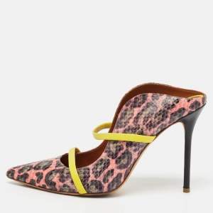 Malone Souliers Multicolor Python Leather Maureen Pumps Size 37