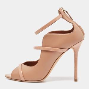 Pre Owned Malone Souliers Beige Leather Mika Pumps Size 37