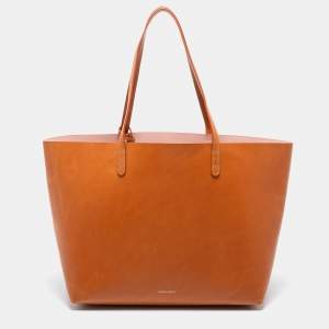 Mansur Gavriel Tan Leather Large Tote