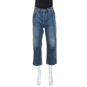 Pre Owned بنطلون جينز مارك باي مارك جاكوبس ملتف أني بويفريند أزرق M