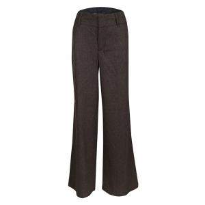 مملوكة مسبقًا بنطلون مارك باي مارك جاكوبس صوف بني بأرجل عريضة M