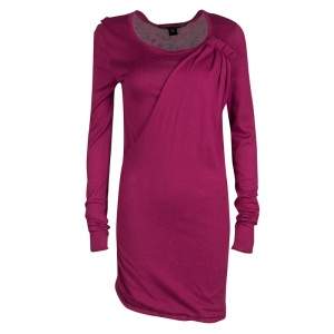Marc by Marc Jacobs Vineyard Knit Draped Pleat Detail Ruched Sweater Tunic  M