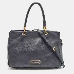 Marc by Marc Jacobs Black Leather Too Hot to Handle Tote