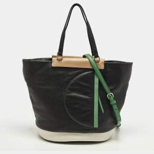 مملوكة مسبقًا Marc by Marc Jacobs Round The Way Girl Percy Tricolor Leather Shopper Tote