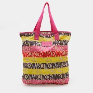Marc By Marc Jacobs Multicolored Printed Nylon Tote