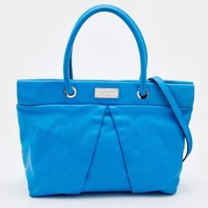 Marc by Marc Jacobs Blue Leather Marchive Tote