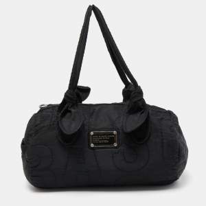 Marc by Marc Jacobs Black Nylon Pretty Boston Bag