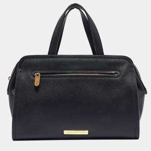 Marc by Marc Jacobs Black Leather Luna Alaina Satchel