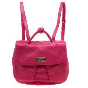 Marc by Marc Jacobs Pink Leather Marchive Backpack