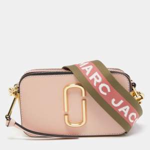 Marc Jacobs Tri Color Leather Snapshot Camera Crossbody Bag