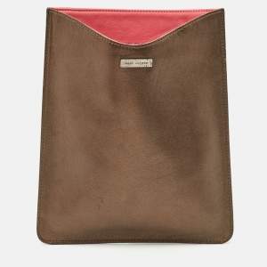 Marc Jacobs Bronze/Pink Leather Tablet Case