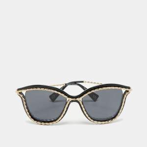  Marc Jacobs Black/Gold Marc 160/S Cat Eye Sunglasses