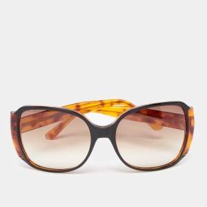 Marc Jacobs Turquoise Brown MJ121/S Oversized Gradient Sunglasses