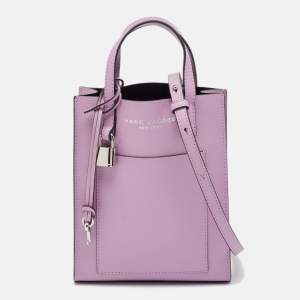 Marc Jacobs Lavender Leather Micro Grind Tote