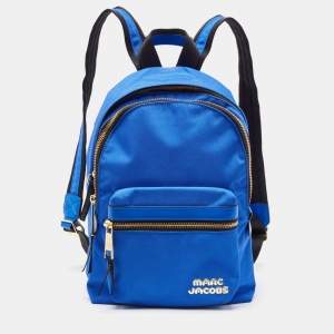 Marc Jacobs Blue/Black Nylon Trek Backpack