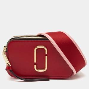 Marc Jacobs Tricolor Patent Leather Snapshot Camera Crossbody Bag