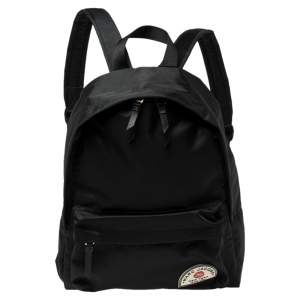 Marc Jacobs Black Nylon Large Collegiate Backpack