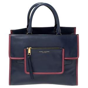 Marc Jacobs Blue Leather Madison Tote