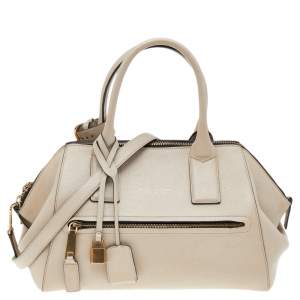 Marc Jacobs Beige Leather Medium Incognito II Satchel