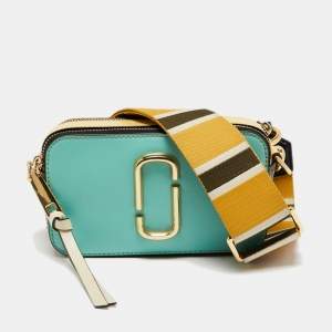 Pre Owned Marc Jacobs Multicolor Leather Snapshot Crossbody Bag