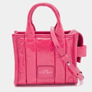 Marc Jacobs Hot Pink Patent Leather Mini Tote