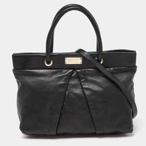 Marc by Marc Jacobs Black Leather Marchive Tote