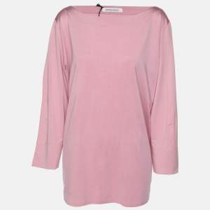 Marina Rinaldi Light Pink Jersey 3/4 Sleeve Tops L