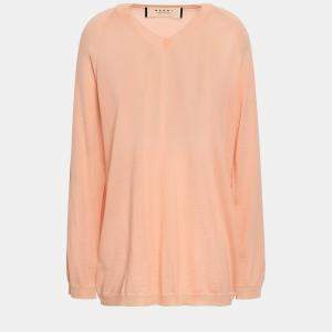 Marni Cashmere V-Neck Sweaters 38