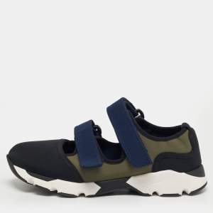 مملوكة مسبقًا حذاء رياضي مارني نايلون متعدد الألوان قصير القامة مقاس 36