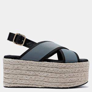 Marni Neoprene and Leather Espadrilles Size 39