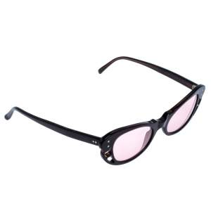 Marni Dark Brown/Pink MA 107S Butterfly Sunglasses