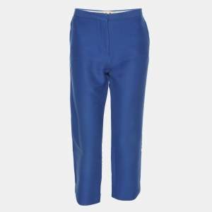 Marni Blue Cotton Trouser S