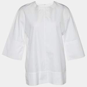 Pre Owned Marni White Cotton Top M