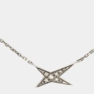 Mauboussin Valentin For You Star Diamond 18k White Gold Necklace