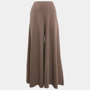 Max Mara Mauve Jersey Wide Leg Esperia Trousers M