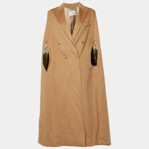 Max Mara Sfilata Brown Camel Hair Long Coat L