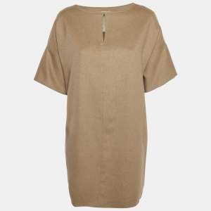 Max Mara Brown Camel Hair Mini Dress M